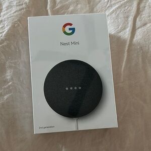 Google Nest Mini 2nd Gen in Charcoal